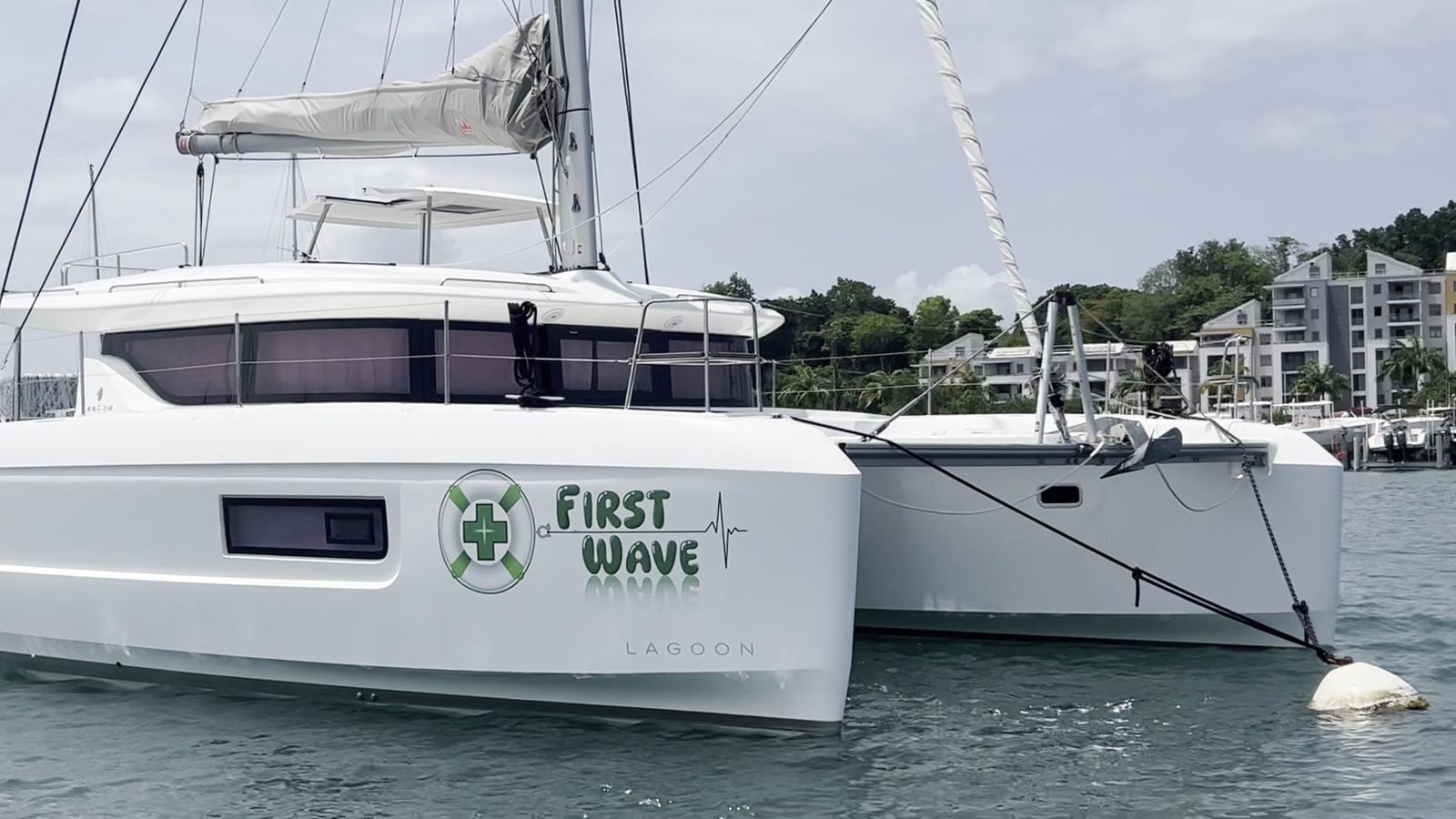 First Wave, bow view